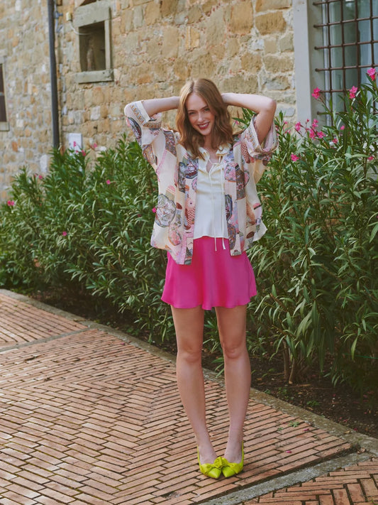 One Hundred Stars Perfume Bottles Blush Kimono