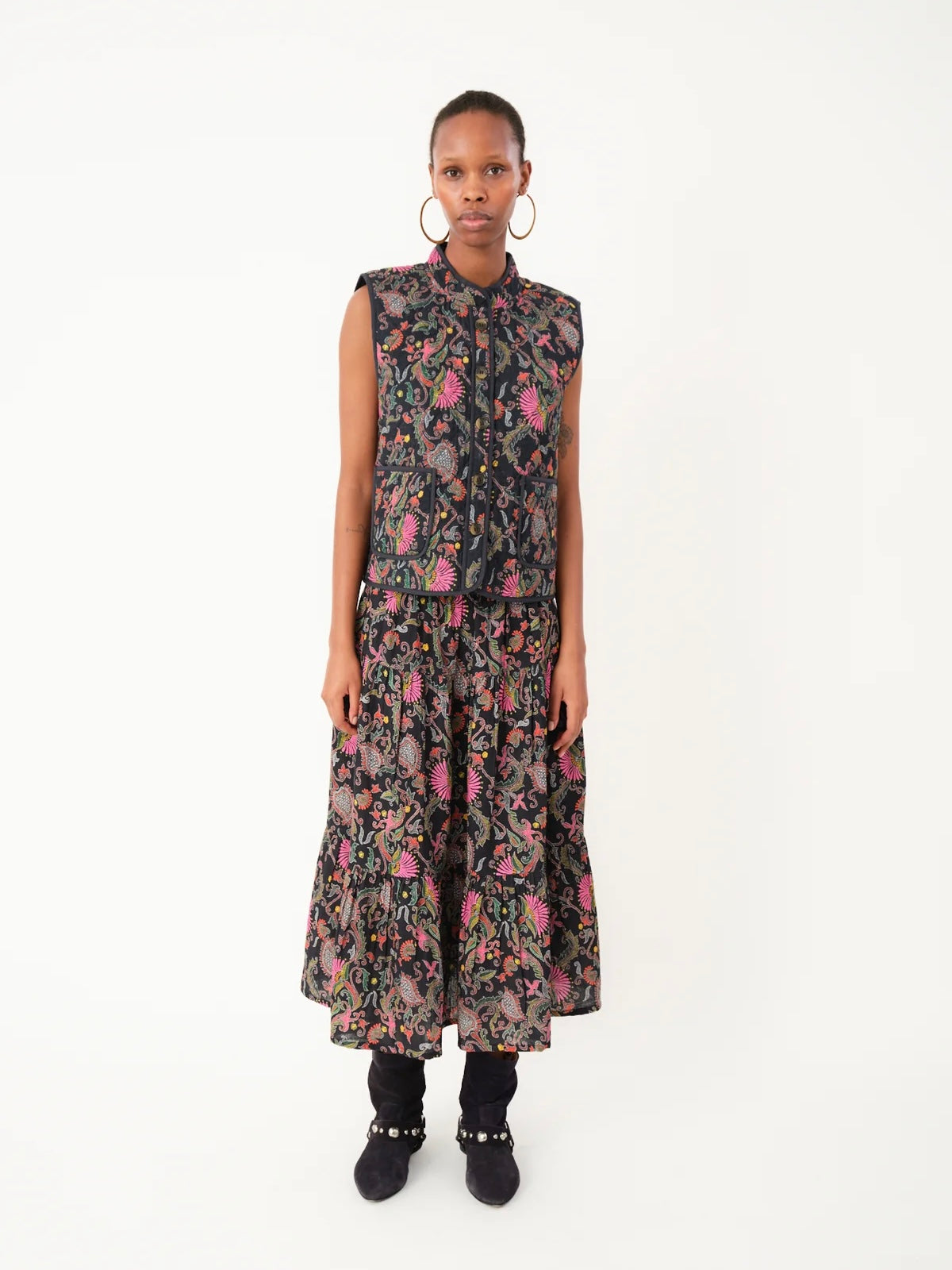 Lollys Laundry Morning Midi Skirt