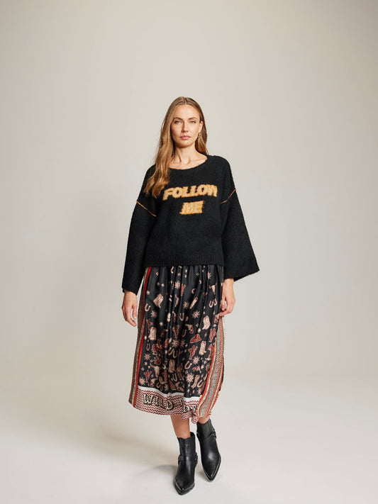 Me369 Laurel Sweater-Rodeo