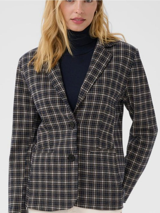 Part Two Vineke Checked Blazer