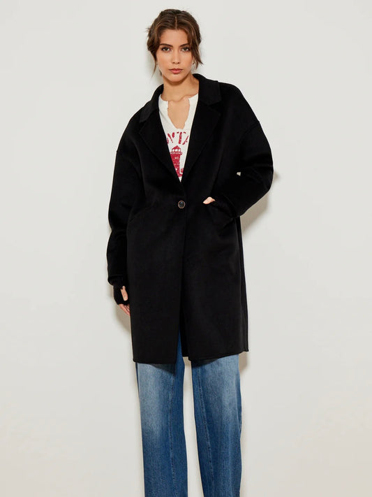 Five Malia Black Coat