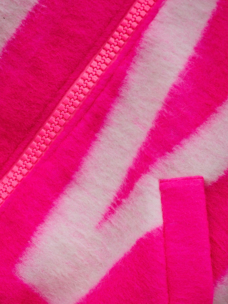 Liv Bergen Jacket in Neon Pink