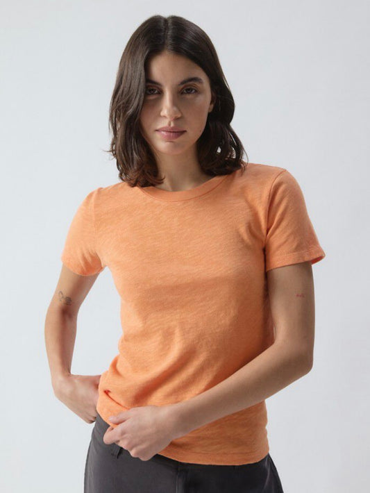 American Vintage Sonoma T shirt- Vintage Apricot