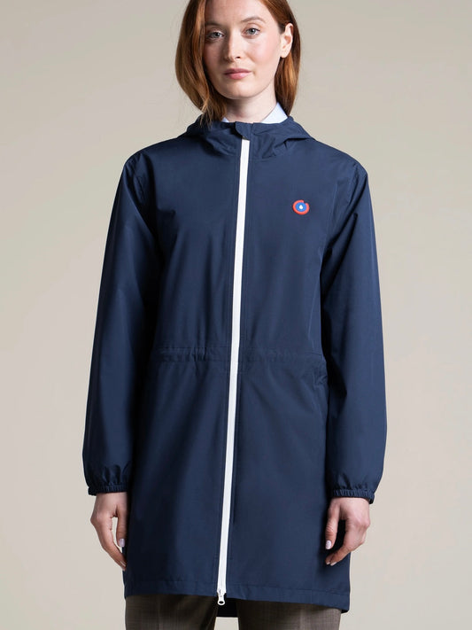 Flotte Amelot Raincoat- Indigo