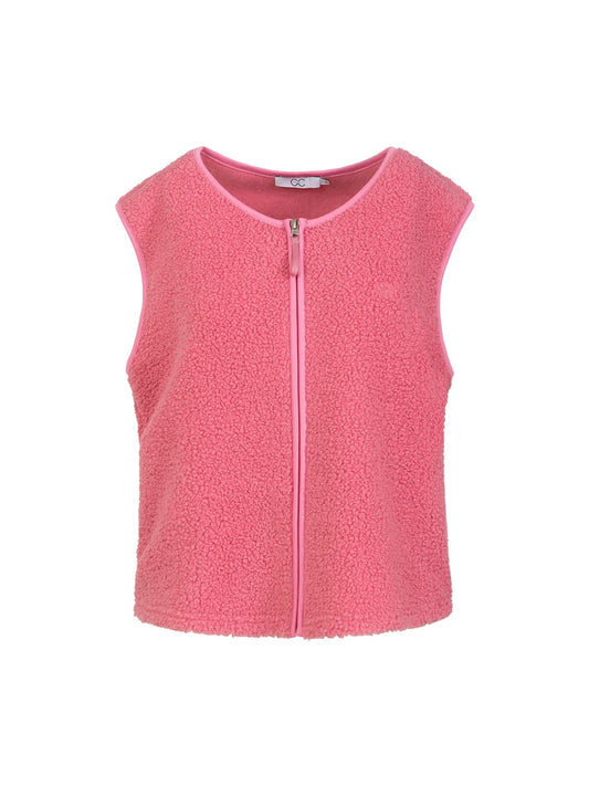 CC Heart Jamie Fleece Vest Pink