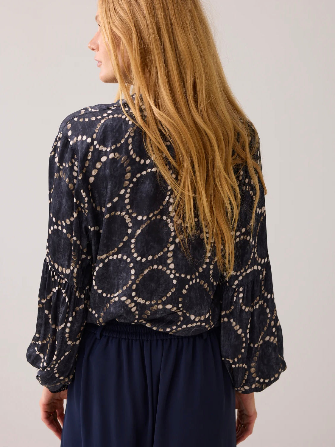 Summum Blouse with circle print