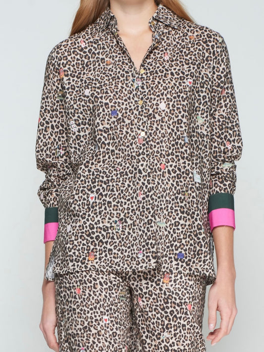 Vilagallo Leopard Retiro Shirt