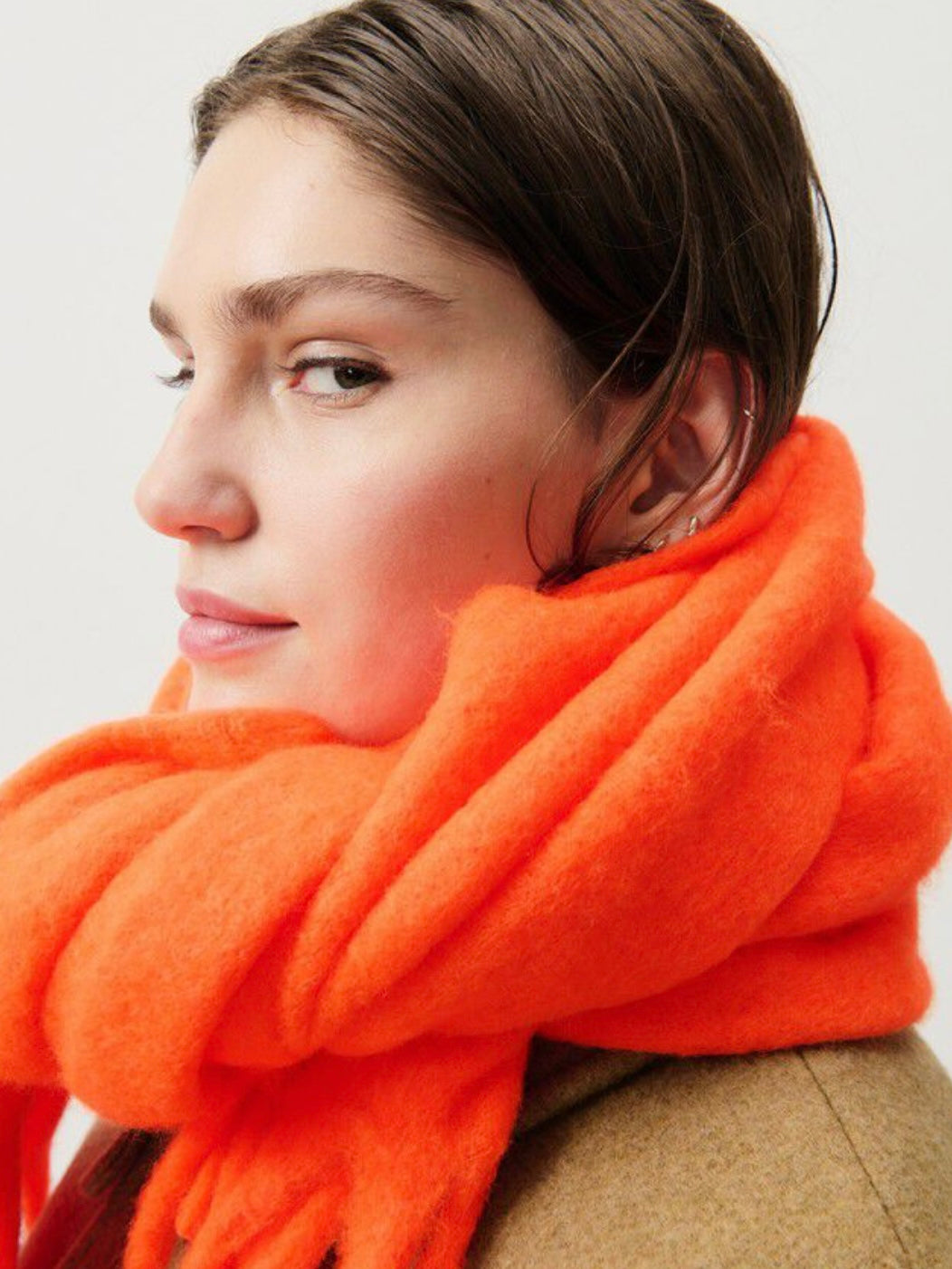 American Vintage Scarf- Fluorescent Fire
