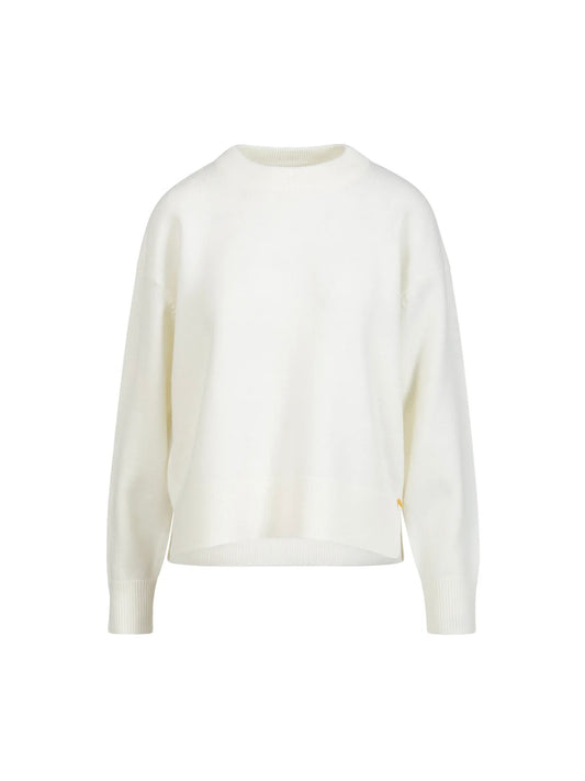 Coster Copenhagen Sweater with Round Neck-White