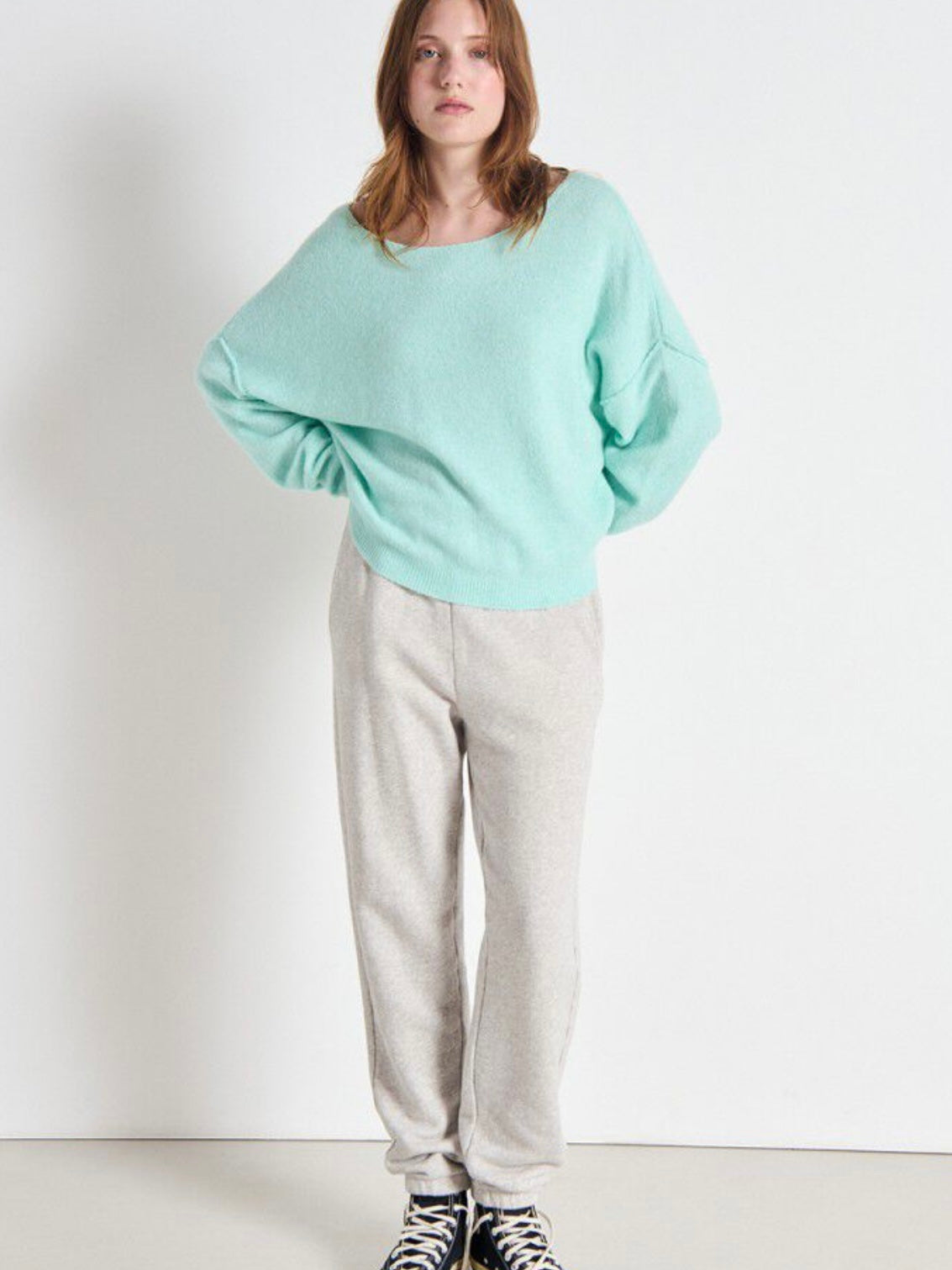 American Vintage Damsville Jumper-Lagoon