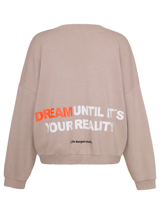 Liv Bergen Ella Dream sweatshirt - Noisette
