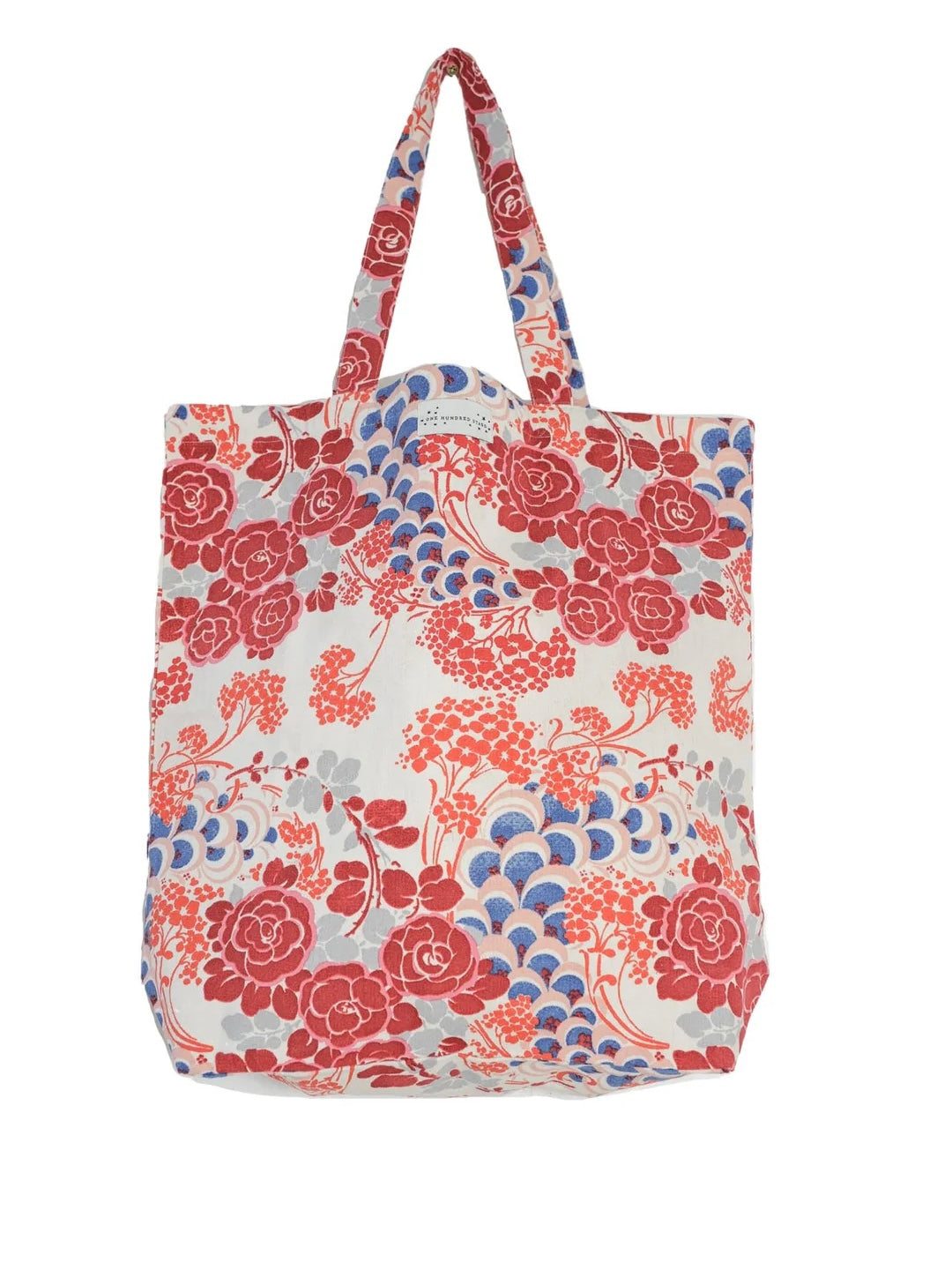 One hundred Stars Confetti Scarlett Canvas Bag