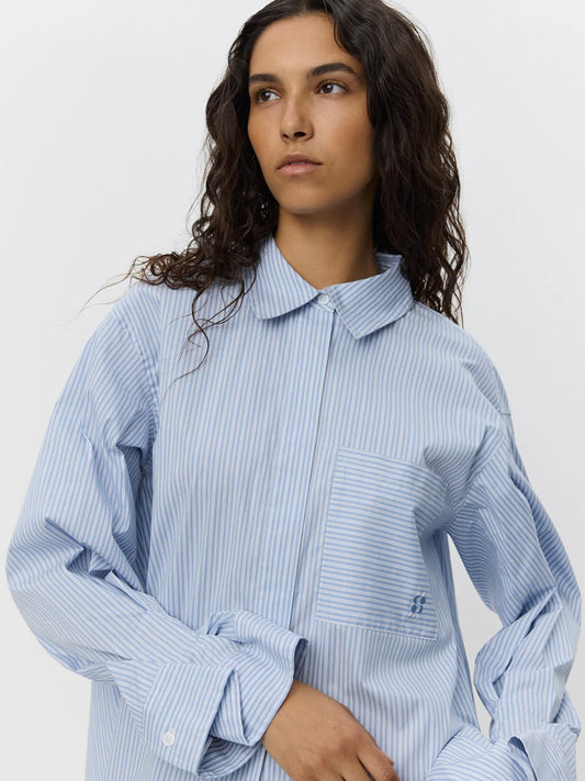 Sofie Schnoor Abby Shirt- Blue Striped