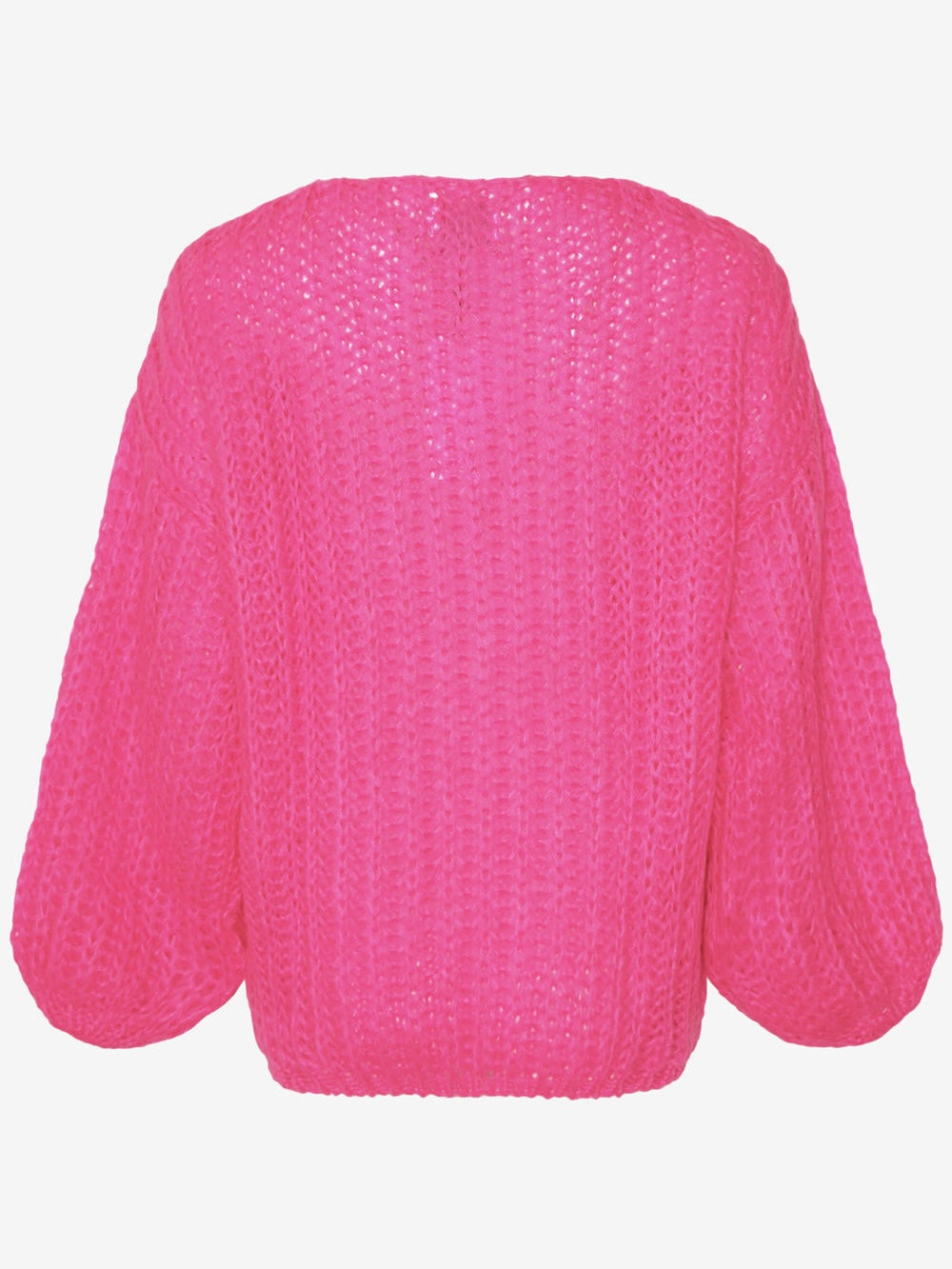 Noella Joseph Knit Sweater-Bright Pink