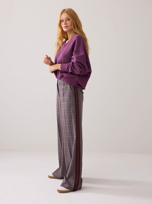 Summum Check Trousers