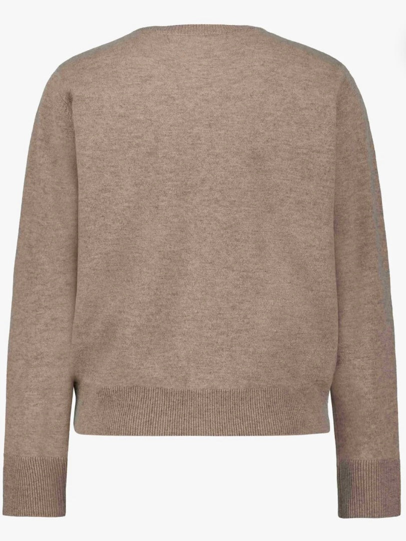 Sofie Schnoor Cisse Cardigan Brown Melange