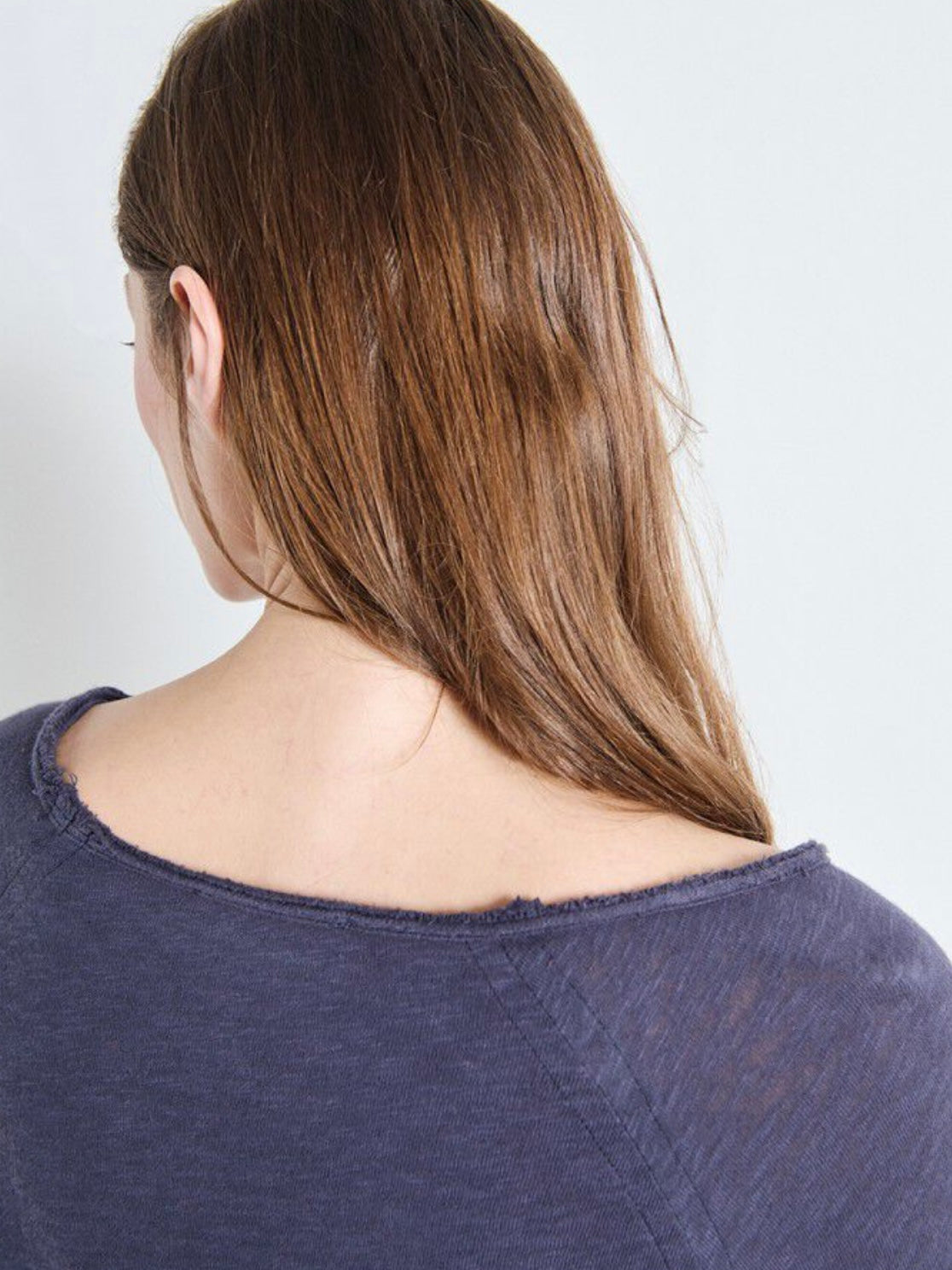 American Vintage Sonoma long sleeve top Navy Blue Vintage