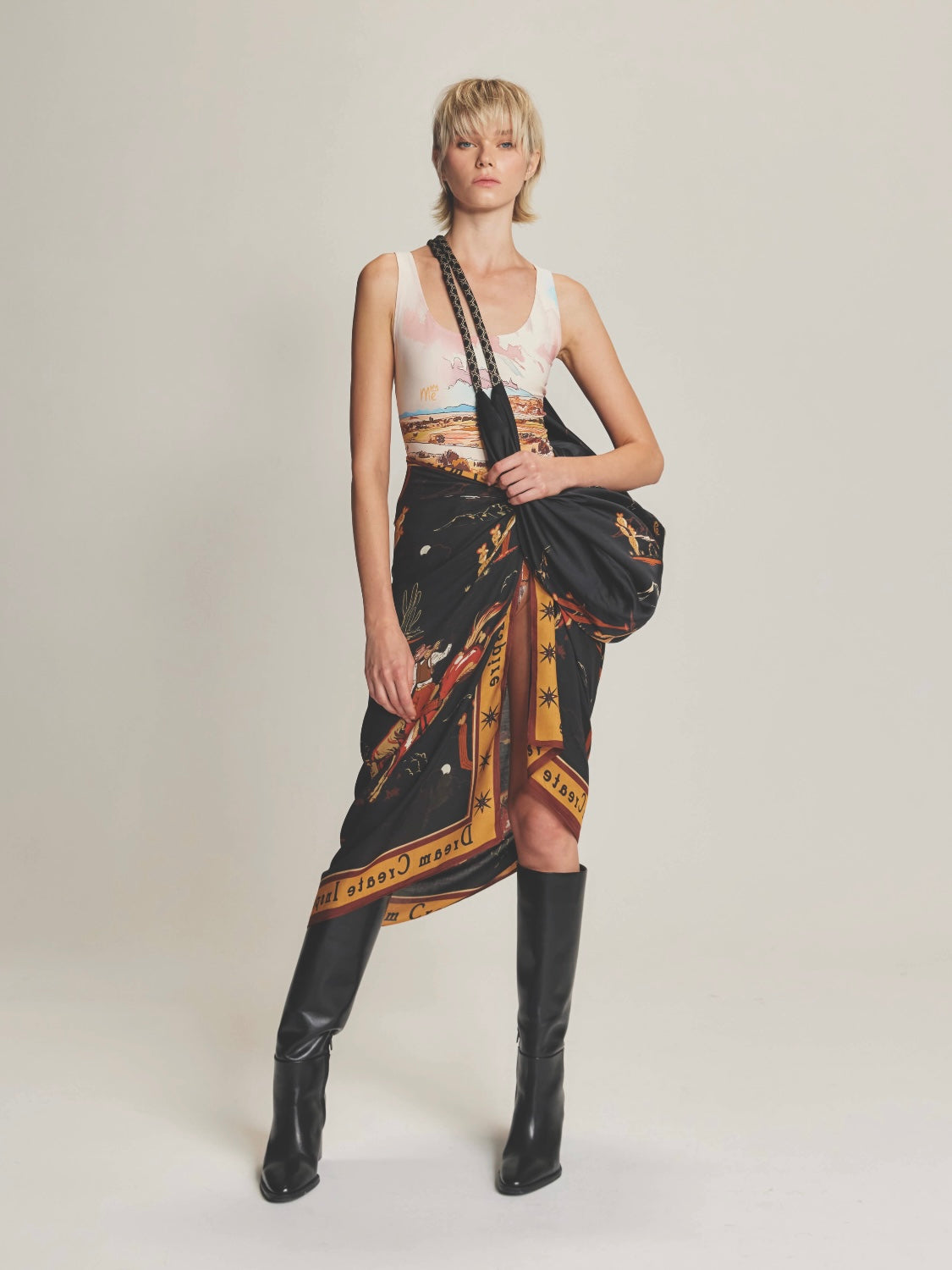 Me369 River Scarf-Rodeo