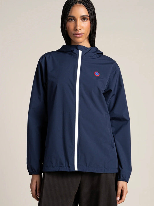 Flotte Passy Short Raincoat-Indigo