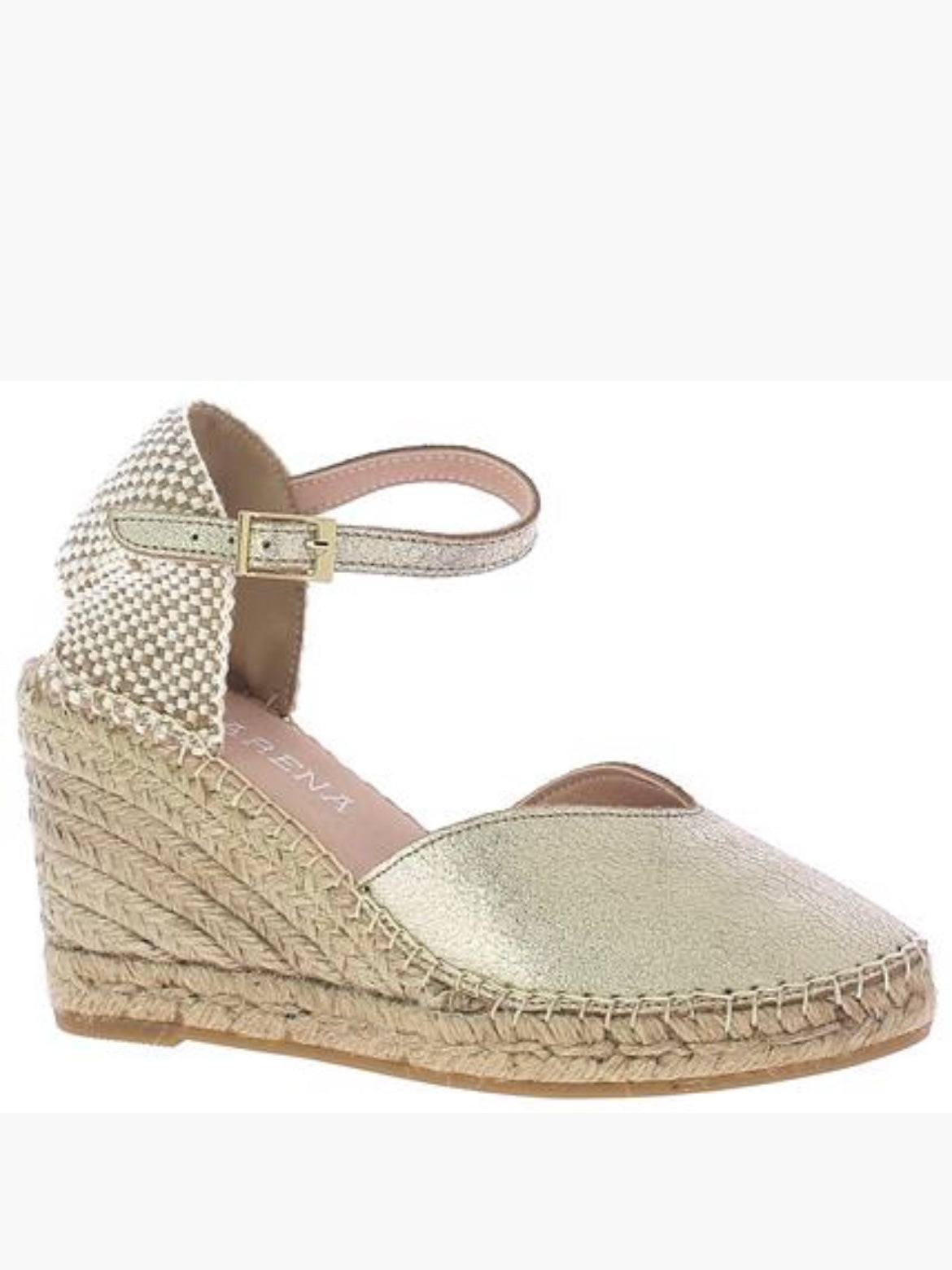 Macarena Carla Wedge Gold