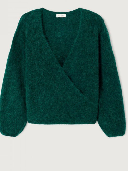 American Vintage Nuny Jumper- Black Marbled Cypress