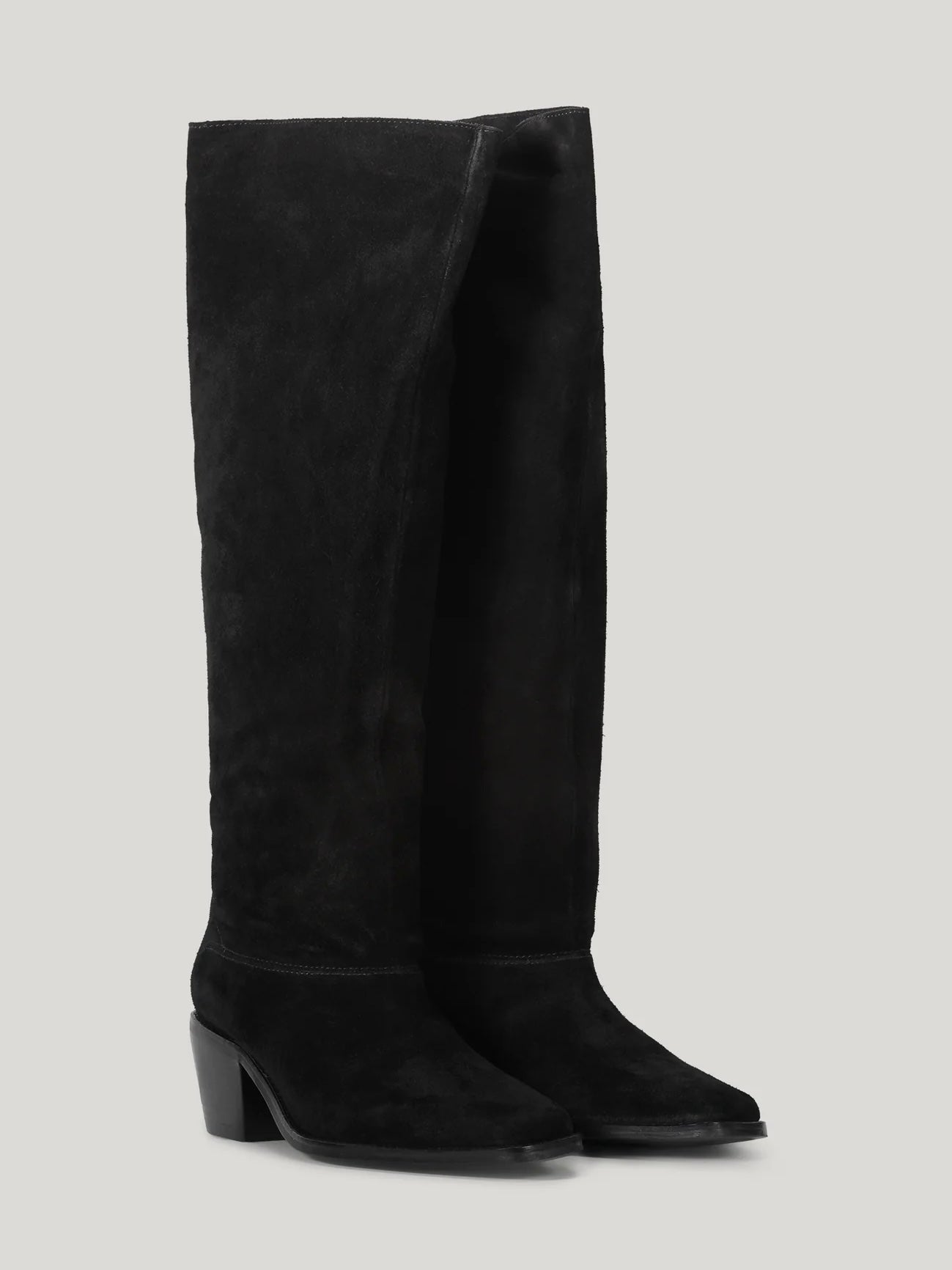 Summum Black Suede Boots