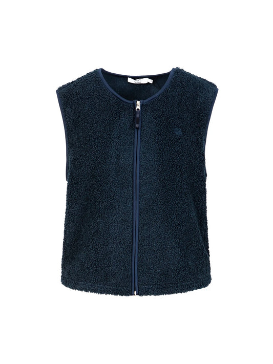 CC Heart Jamie Fleece Vest Navy