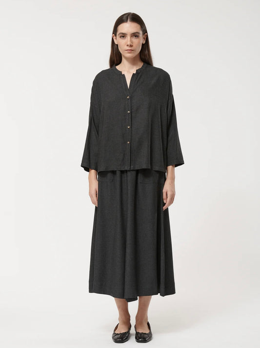 Humility Dark Grey Culotte Style Trousers