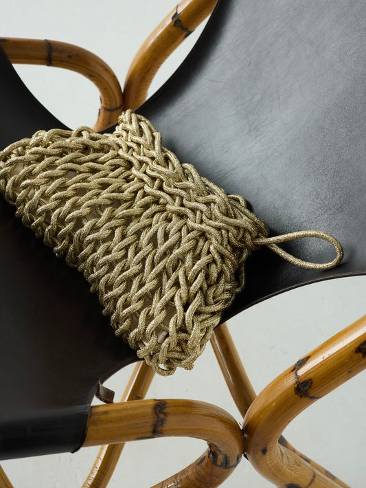 Alienina Susi Clutch Bag- Champagne