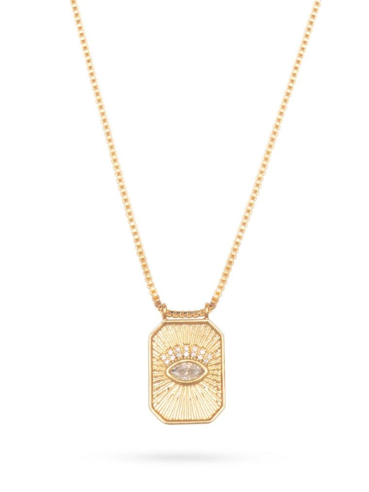 Talis Chains Talisman Pendant Necklace-Gold