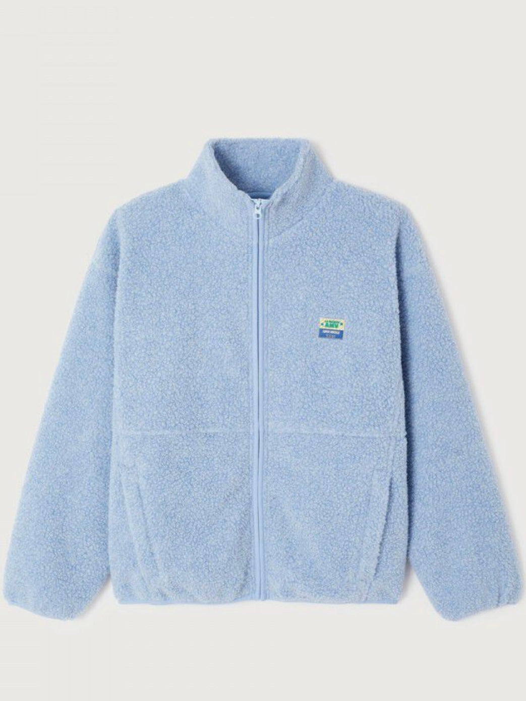 American Vintage Hoktown Fleece Jacket-Frost Melange