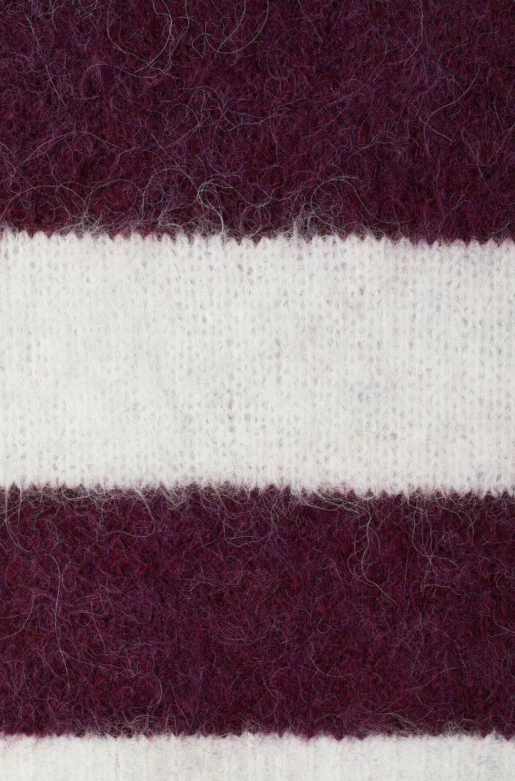 American Vintage Niby Sleeveless Knit-Cranberry Stripe