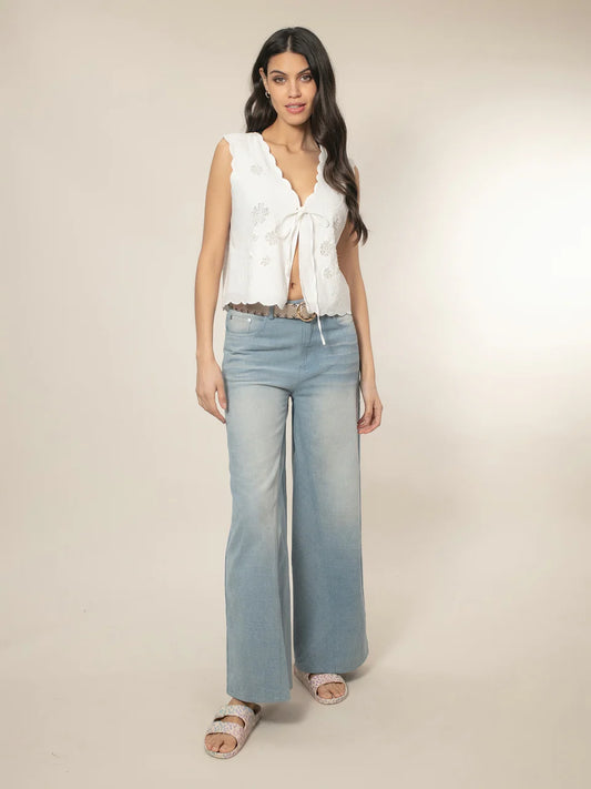 Nooki Isabel Gilet - Ecru