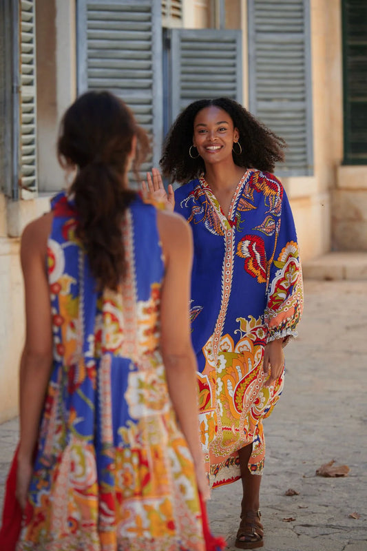 One Hundred Stars Carnival Colbot Raglan Dress