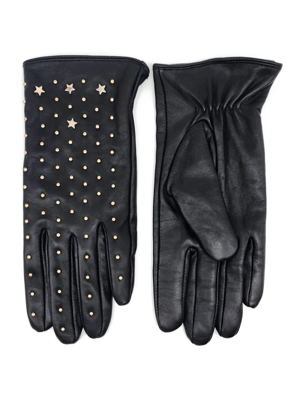 Nooki Tishan Black Leather Gloves
