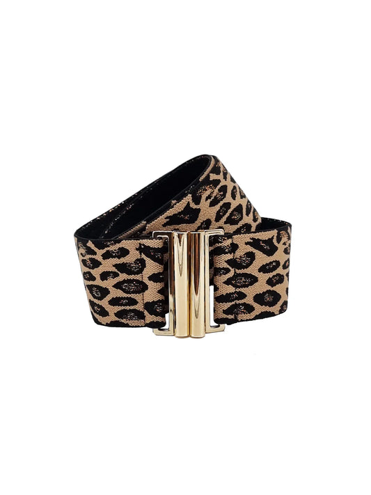 Nooki Ava Leopard Elastic Belt
