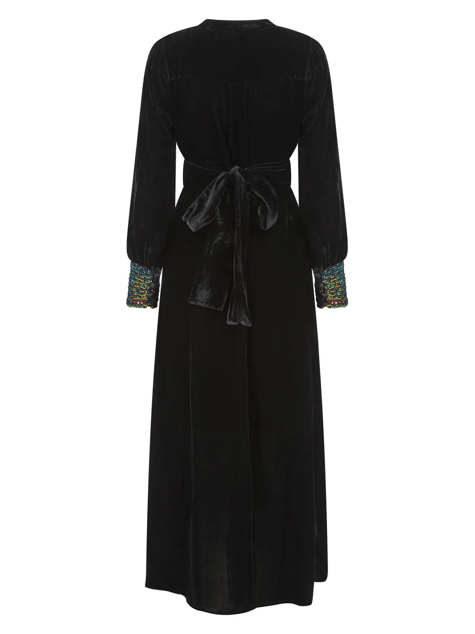 Nooki Maeve Black Velvet Dress