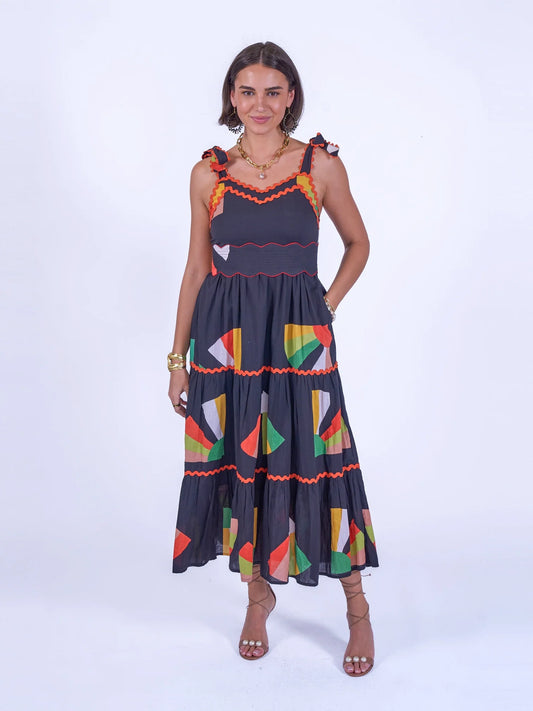 New Day Originals AMORE Dress in Japanese Fan
