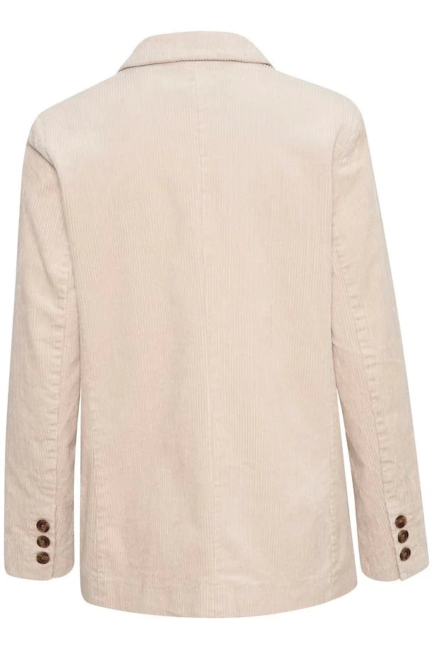 Part Two Chrisanne Cord Blazer Perfectly Pale