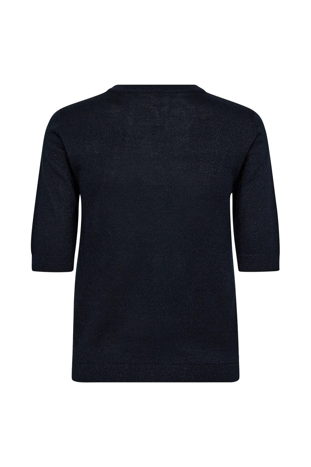 Pieszak Vigga Short Sleeved Lurex Knit Deep Navy
