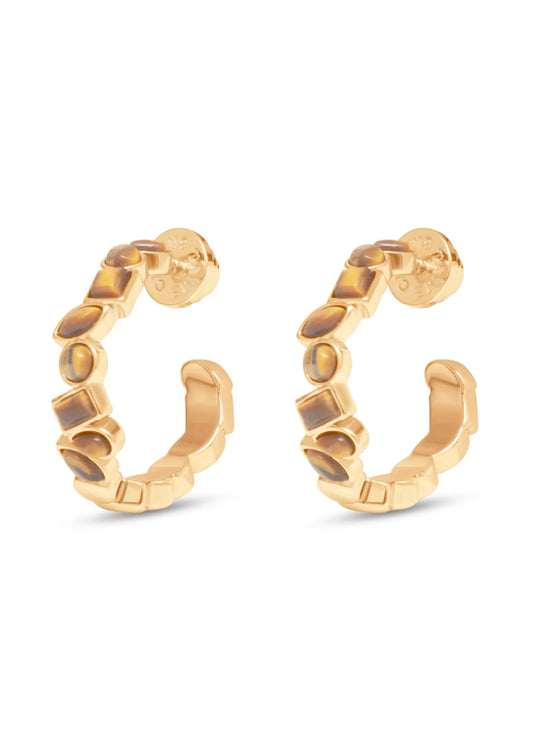 Talis Chains Deconstructed Hoops-Tigers Eye