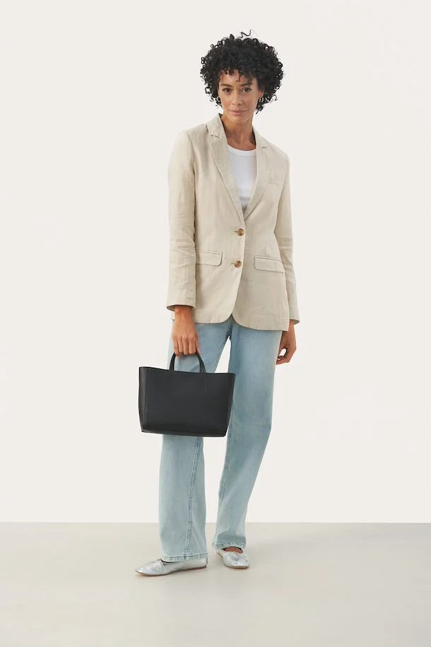 Part Two Nyan Linen Blazer French Oak