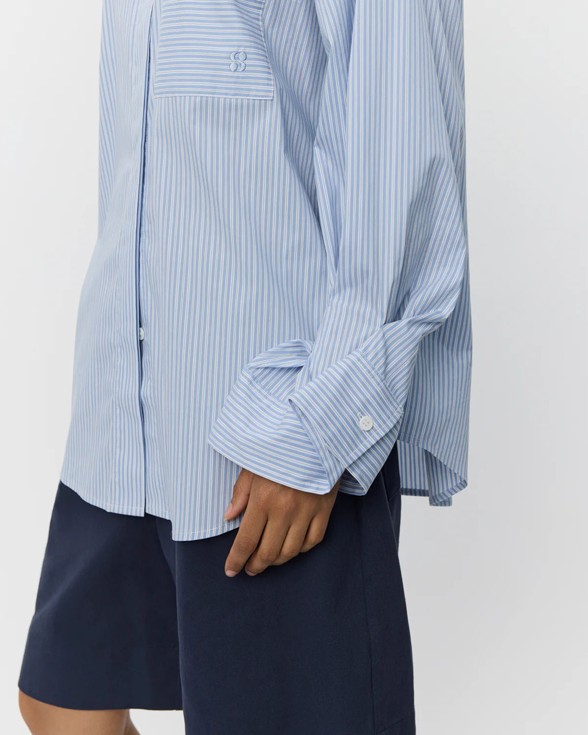 Sofie Schnoor Abby Shirt- Blue Striped