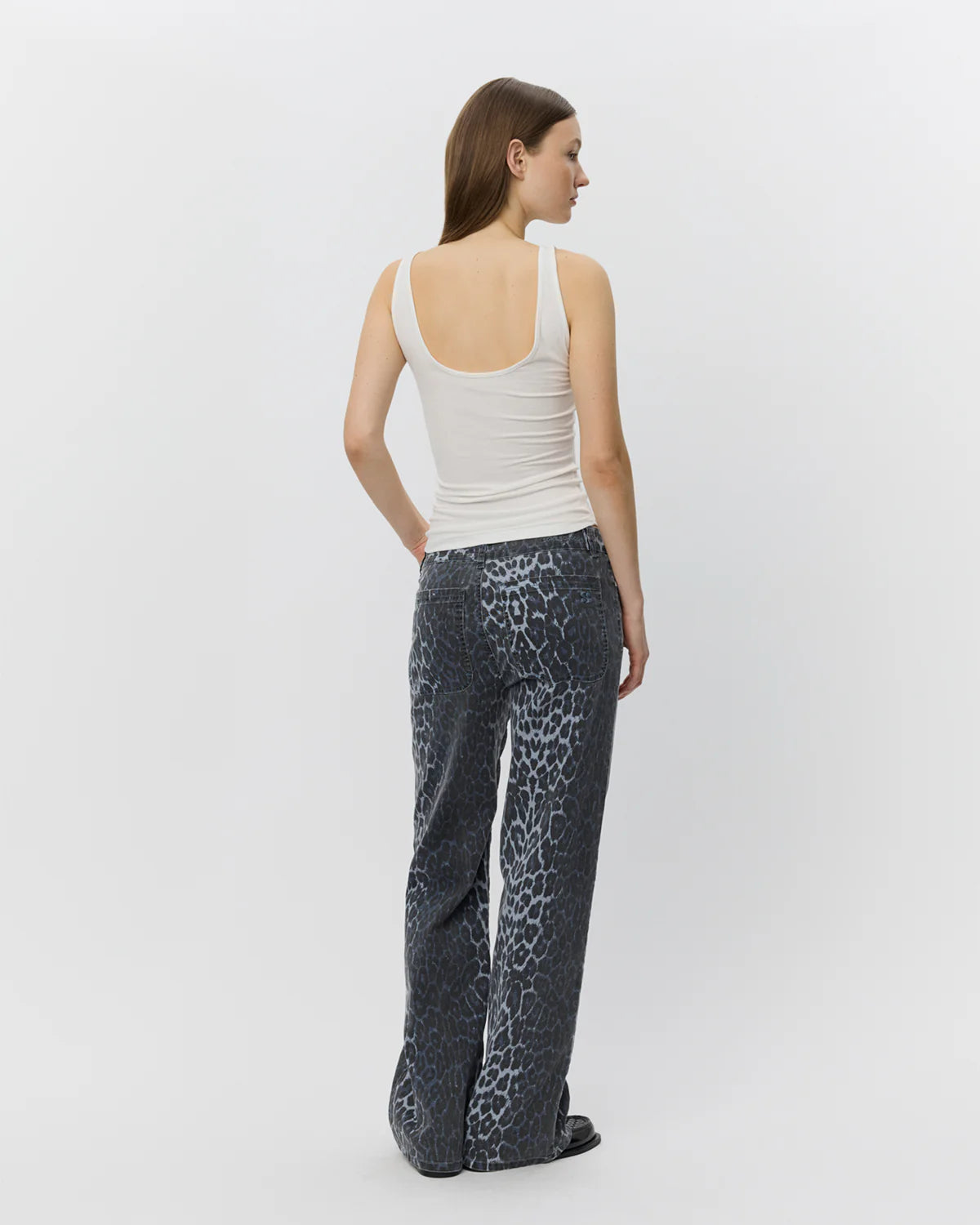 Sofie Schnoor Sienna Leopard Trousers-Blue