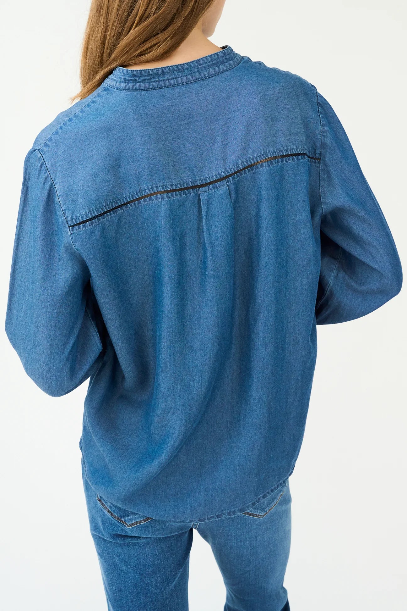 Pieszak Celika Embroidered Denim Shirt