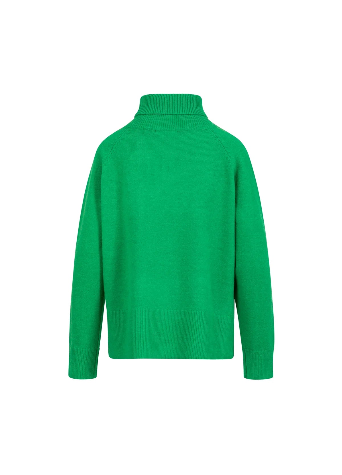 Coster Copenhagen Sweater with High Neck-Lush Green