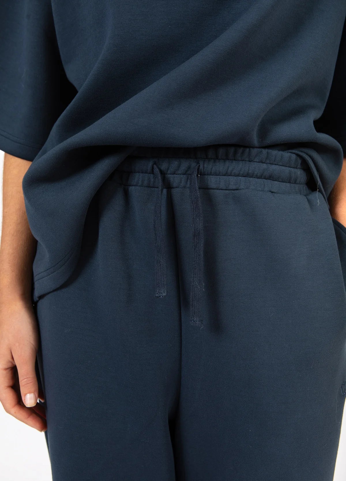 CC Heart Billie Loose Sweatpants-Navy