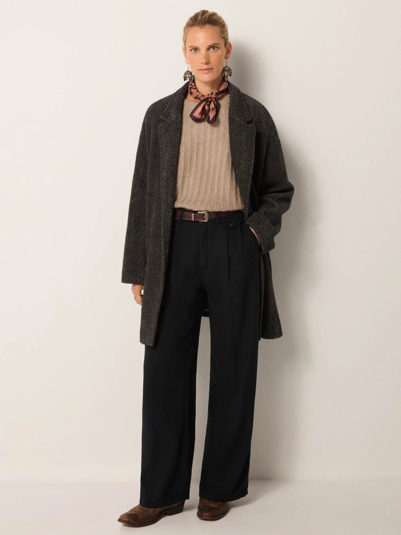 Maison Hotel Nina Sweater-Ivory