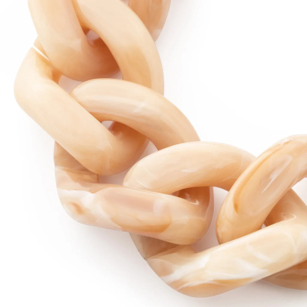 Vanessa Baroni Great Bracelet Crème Brûlée Marble