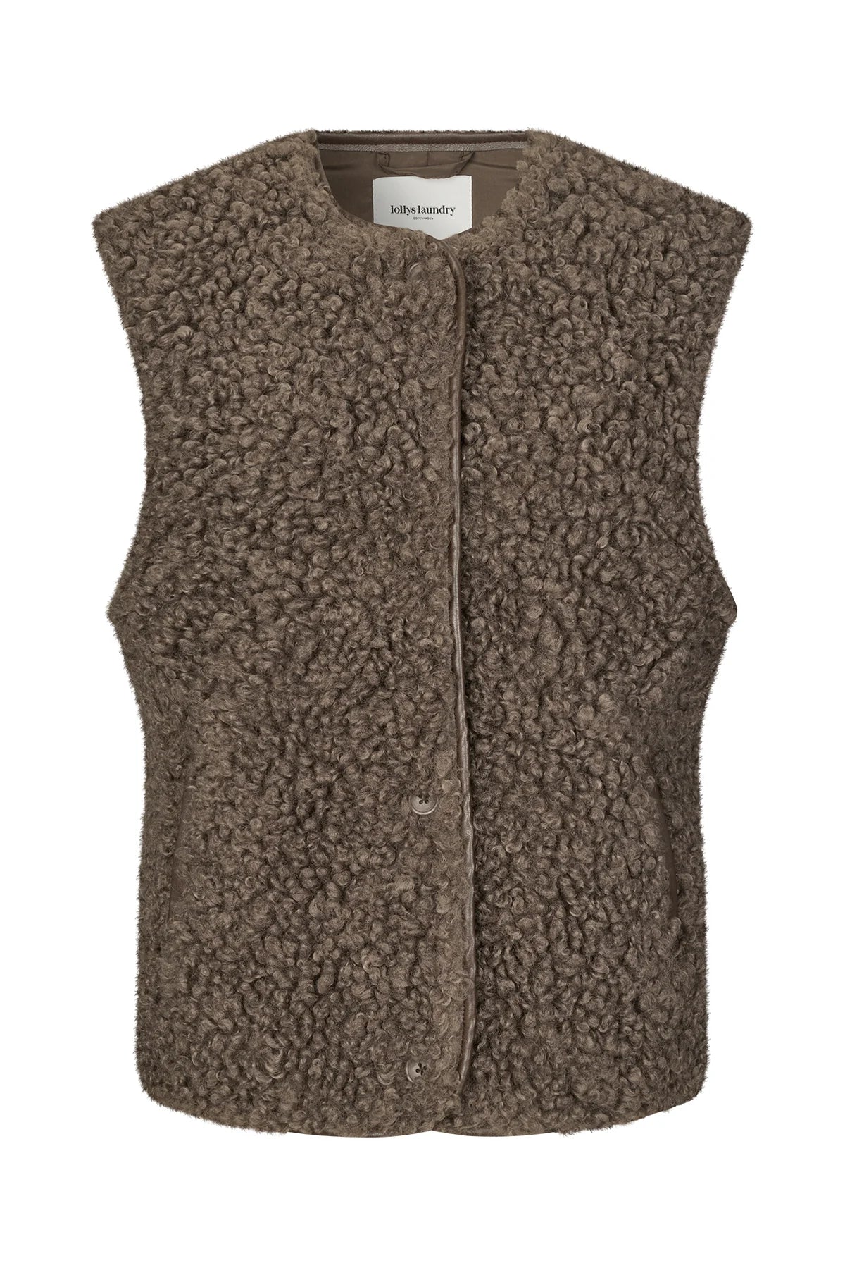 Lollys Laundry VadaLL Vest-Dark Mokka